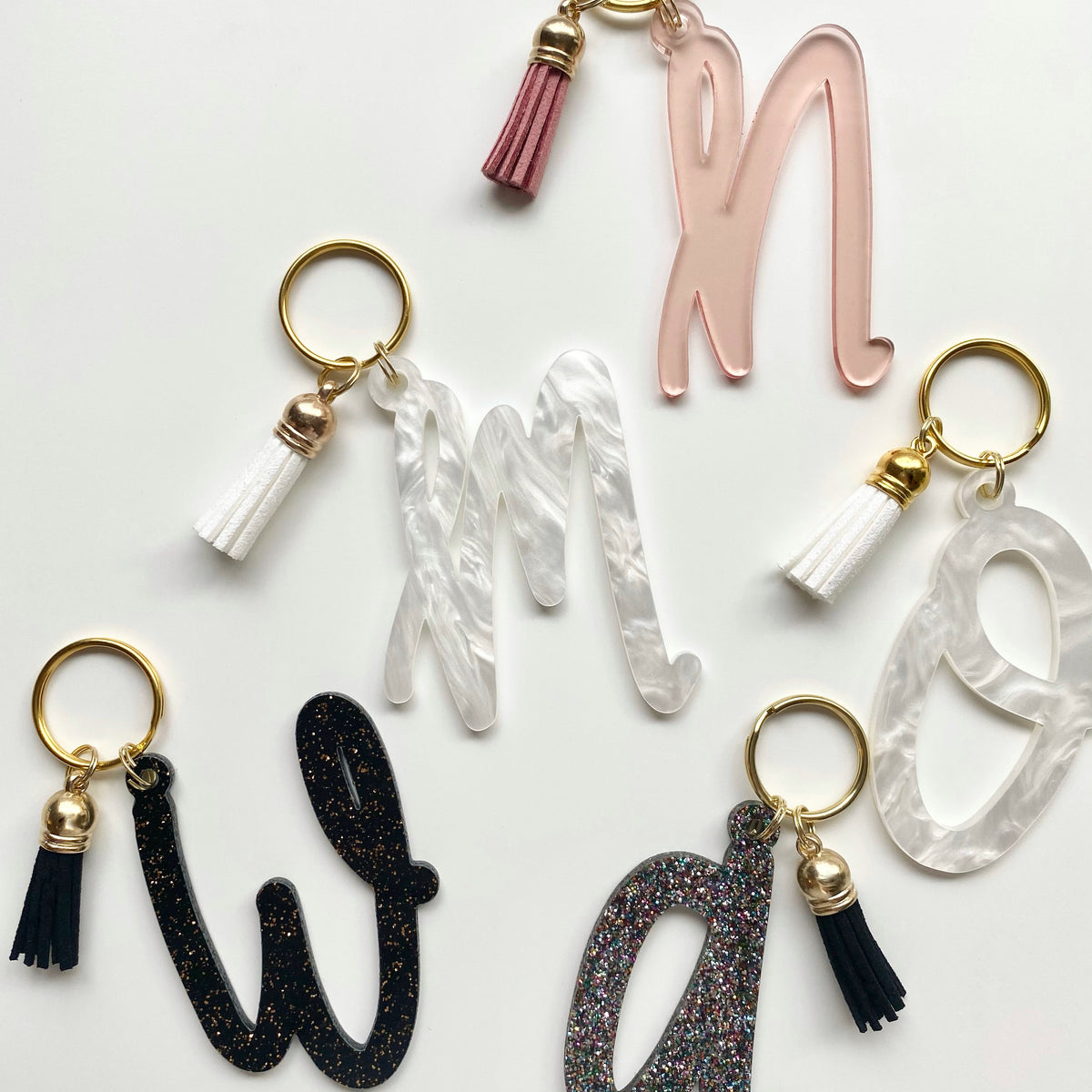 Uppercase Letter Keychain – Southern Society Company