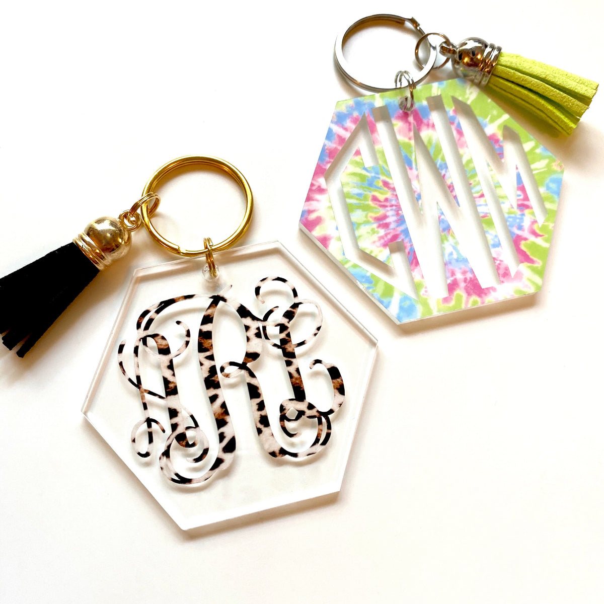 Uppercase Letter Keychain – Southern Society Company