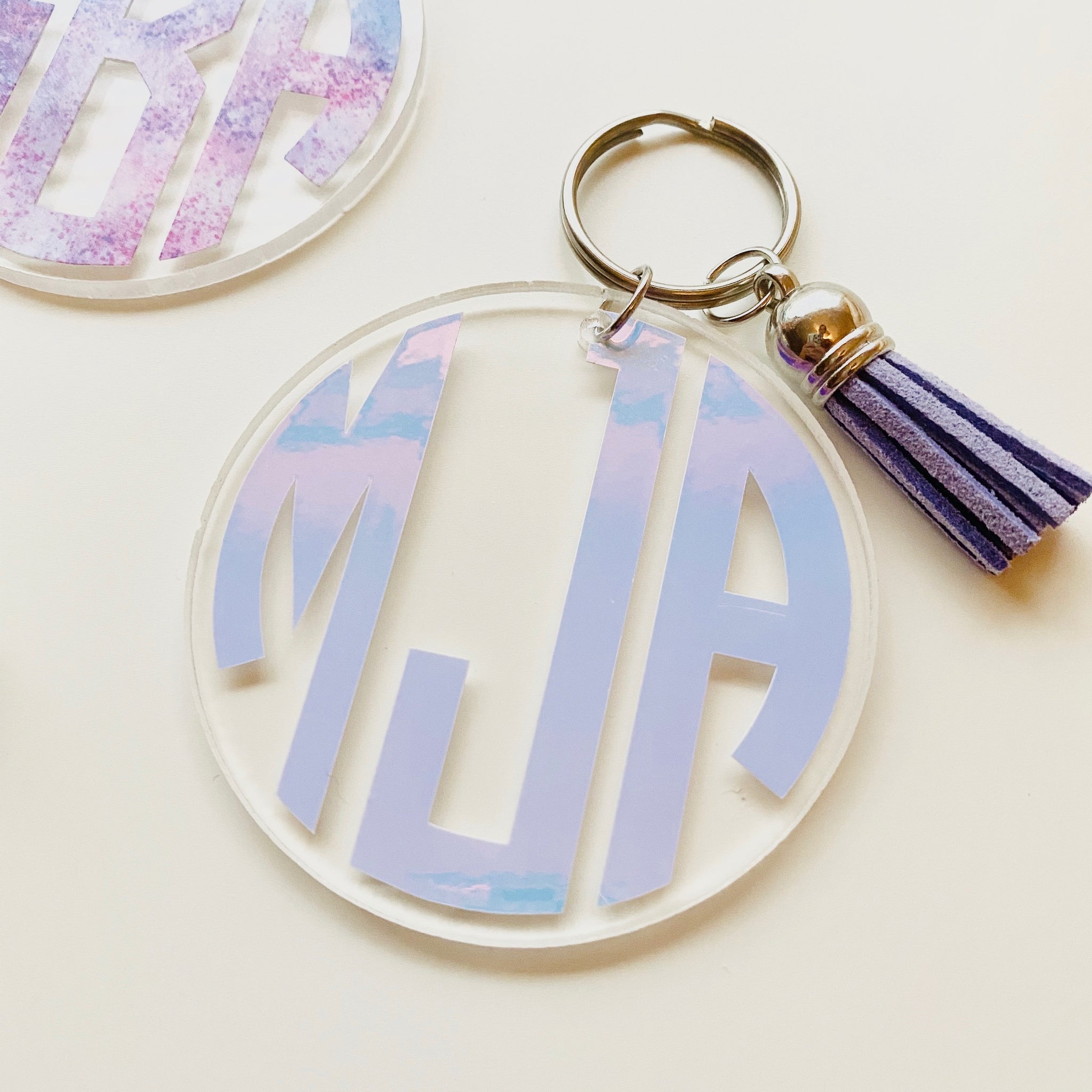 Uppercase Letter Keychain – Southern Society Company